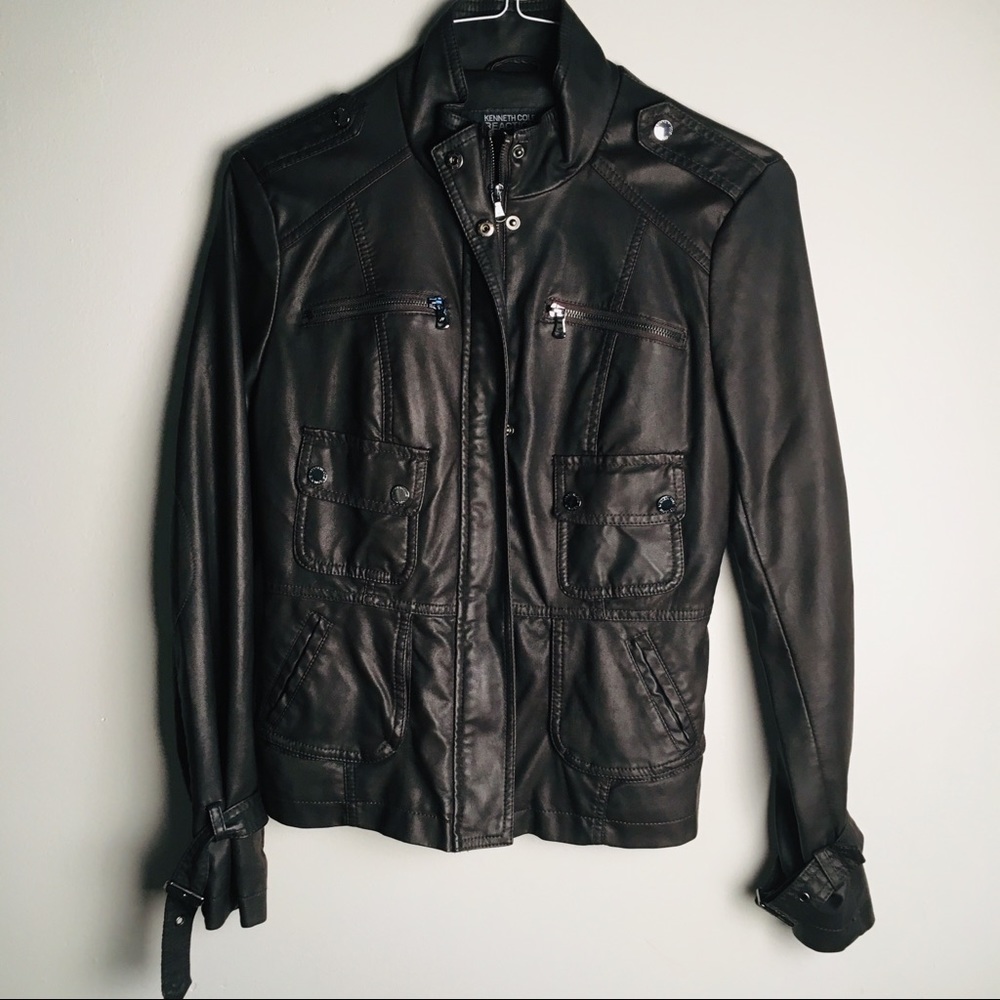 Kenneth Cole Reaction Black Jackie Size Small